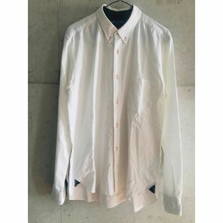 コムデギャルソン(COMME des GARCONS)の【激希少★メンズM】コムデギャルソンオム 胸ポケット 予備ボタン付 長袖 シャツ(シャツ)