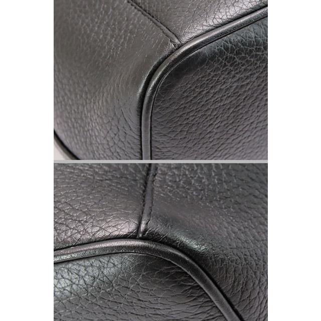 LOEWE(ロエベ)の超美品 ロエベ アナグラム フスタ トートバッグ ハンドバッグ ブラック レザー 316.27.G46 レディースのバッグ(トートバッグ)の商品写真