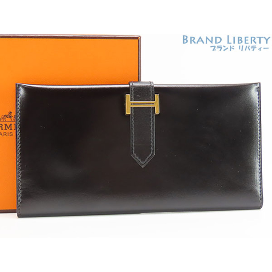 超お買い得!】 Hermes - 美品 エルメス ベアン クラシック 二つ折り長