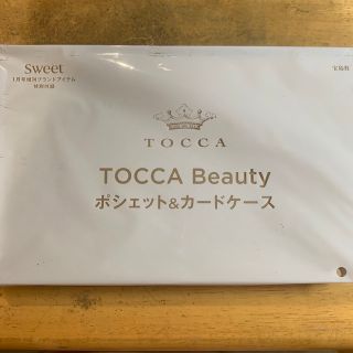 トッカ(TOCCA)のSweet 1月号付録　TOCCA beauty ポシェット&カードケース(ポーチ)