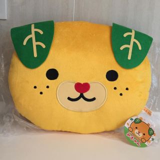 【新品、未使用】みきゃん フェイスクッション(キャラクターグッズ)