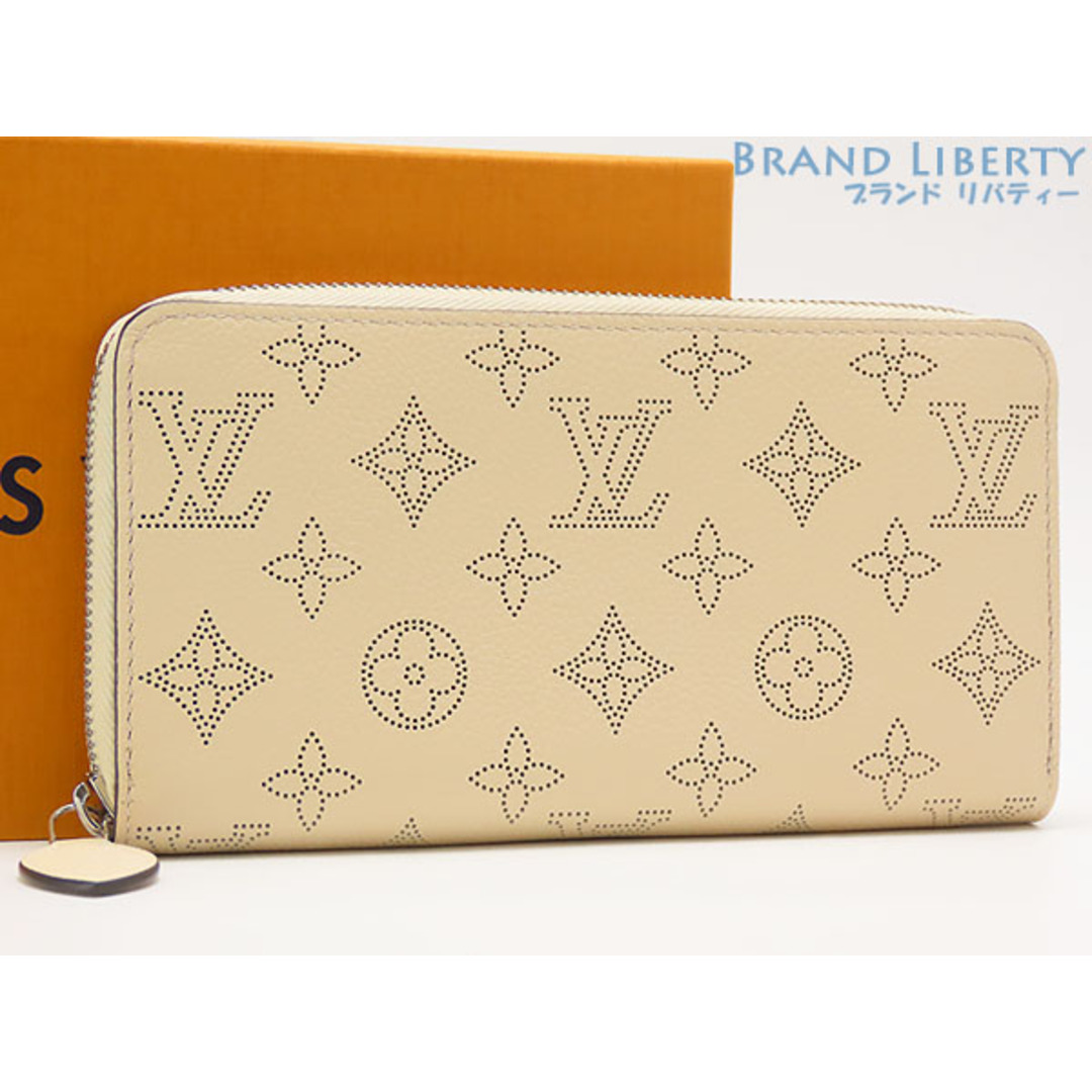 ルイヴィトン LOUIS VUITTON マヒナ ジッピーウォレット ラウンドファスナー長財布 クレーム アイボリー M58878 通販 