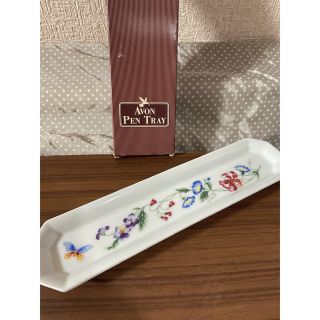 エイボン(AVON)の昭和レトロ AVON PEN TRAY♪(小物入れ)