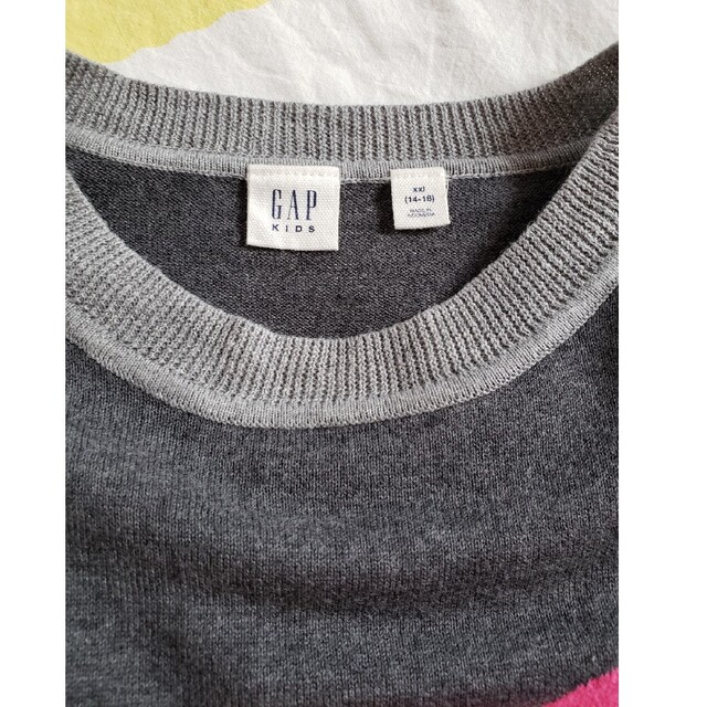 GAP Kids(ギャップキッズ)のコットンニット　GAP　ジュニア キッズ/ベビー/マタニティのキッズ服女の子用(90cm~)(ニット)の商品写真