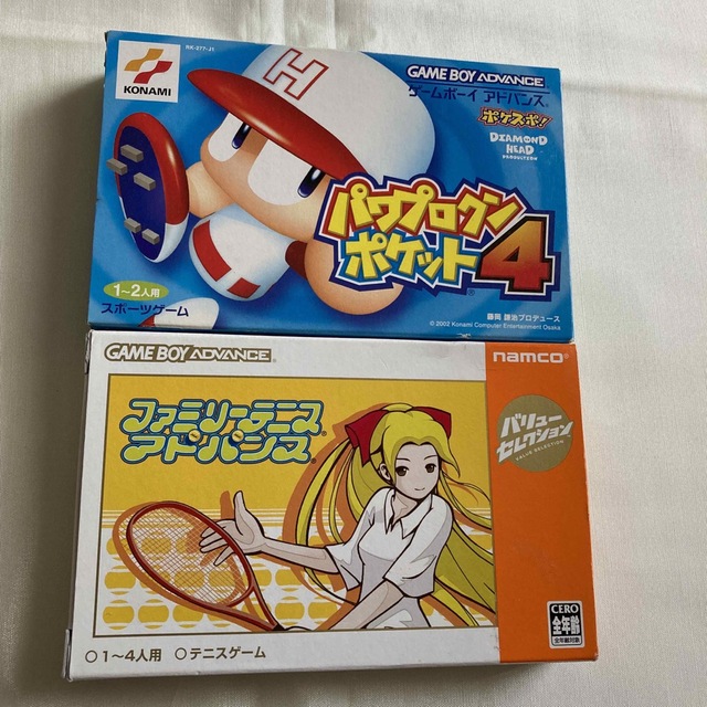 GBA パワプロクンポケット4 & ファミリーテニスアドバンス | フリマアプリ ラクマ