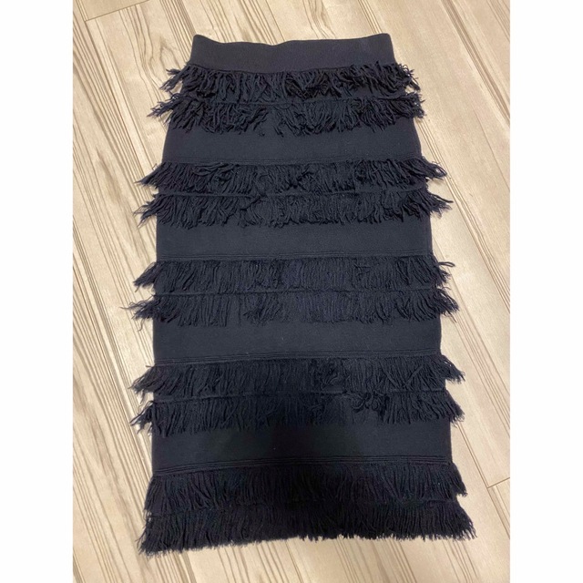 ELIN(エリン)のELIN fringe skirt  レディースのスカート(その他)の商品写真