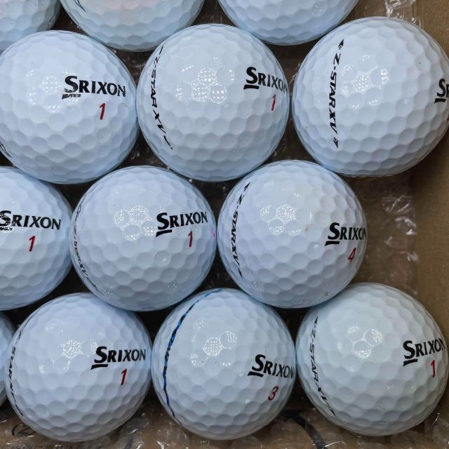 Srixon(スリクソン)のロストボールゼットスターxv『28球』SRIXON ⑧ ※おまけtee付き※ スポーツ/アウトドアのゴルフ(その他)の商品写真