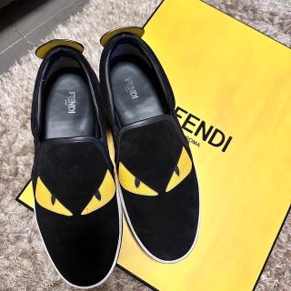 【新品未使用】FENDI モンスター スリッポン 37