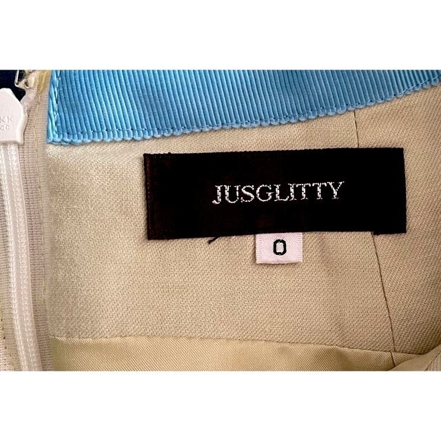 JUSGLITTY(ジャスグリッティー)のJUSGLITTYレースタイトスカート レディースのスカート(ミニスカート)の商品写真