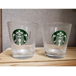 スターバックス(Starbucks)のスターバックス　ロゴグラス296ml　ペアセット　２個セット(グラス/カップ)