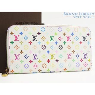 ルイヴィトン(LOUIS VUITTON)の新古品 ルイヴィトン モノグラムマルチカラー ジッピーウォレット ラウンドファスナー長財布 ブロン リッチ ピンク M60241(財布)