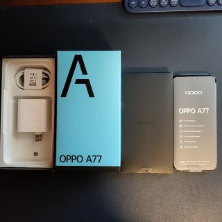 オッポ(OPPO)のOPPO A77　新品未使用(その他)