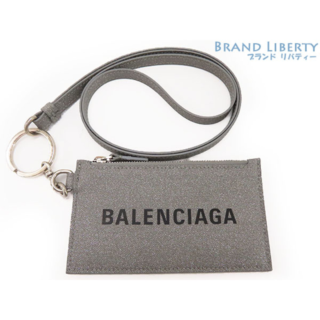 Balenciaga - 新古品 バレンシアガ CASH カードケース付きキーリング 
