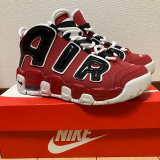 ナイキ(NIKE)の【22㎝】NIKE モアテン ジュニア Bulls Hoops Pack(スニーカー)