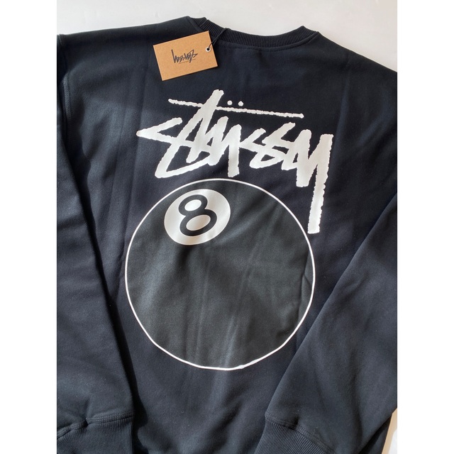 STUSSY - 【Sサイズ】新品 タグ付き stussy 8ボール スウェット STUSSY - 【Sサイズ】新品 タグ付き stussy 8ボール スウェット
