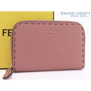 フェンディ(FENDI)の新古品 フェンディ セレリア クオイオ ローマ ミニジップアラウンドウォレット コインケース コインパース 小銭入れ カードケース(コインケース)