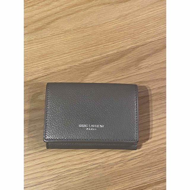 SAINT LAURENT サンローラン 三つ折り財布 【美品・箱付き】