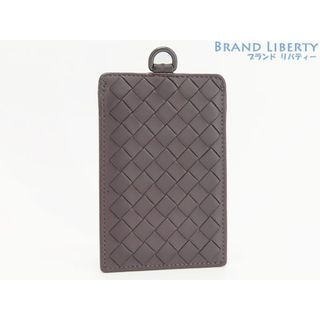 ボッテガ(Bottega Veneta) 名刺入れ/定期入れ(レディース)(パープル