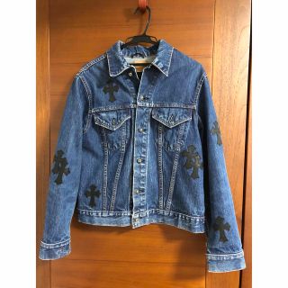 クロムハーツ(Chrome Hearts)のpeipei様専用　クロムハーツ　リーバイス　Gジャン　S  インボイス無修正(Gジャン/デニムジャケット)