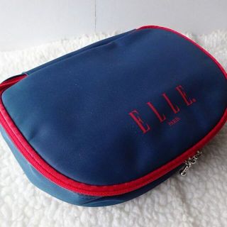 エル(ELLE)の【新品・本物】 ELLE（エル）ポーチ/ブルー(その他)