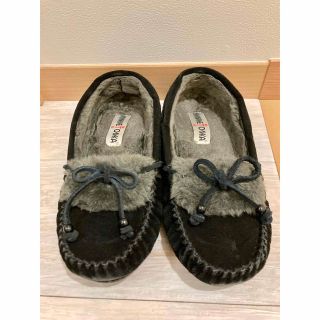 ミネトンカ(Minnetonka)の【美品】ミネトンカ モカシン リボン(スリッポン/モカシン)