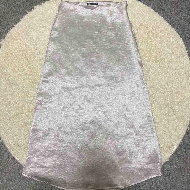 ZARA(ザラ)のZARA サテンスカート レディースのスカート(ロングスカート)の商品写真