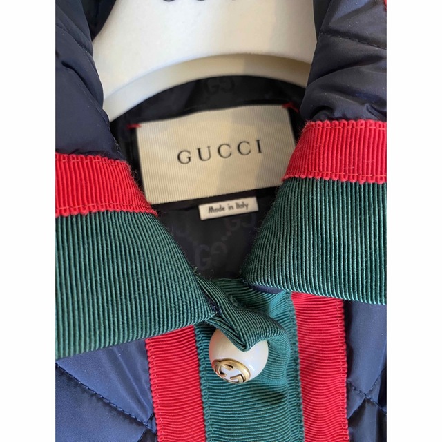 Gucci(グッチ)のグッチ　キルティングコート　36 レディースのジャケット/アウター(ロングコート)の商品写真