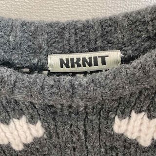NKNIT ンニット short ♡︎pattern knit ハート ニットの通販 by