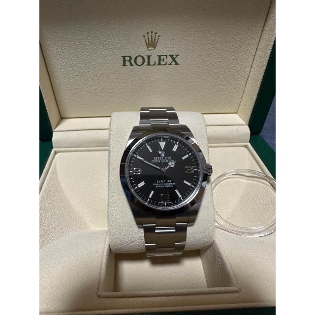 大特価!!】 ROLEX ブラックアウト エクスプローラー 214270 【早い者