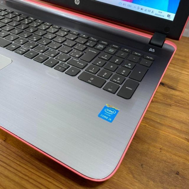 超レア】HPPavilionピーチピンク☘新品SSD512GB/メモリ8GB