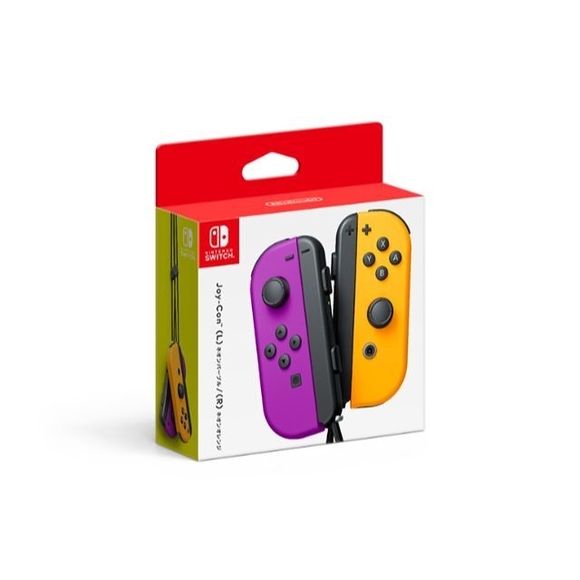 Nintendo Switch(ニンテンドースイッチ)の任天堂 Joy-Con(L) ネオンパープル / (R) ネオンオレンジ エンタメ/ホビーのゲームソフト/ゲーム機本体(その他)の商品写真