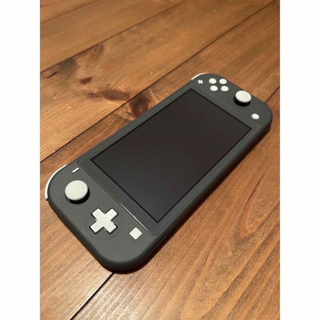 Switch Lite スイッチ ライト 本体 純正充電器 グレー ハードカバー Switch Lite スイッチ ライト 本体 純正充電器 グレー ハードカバー
