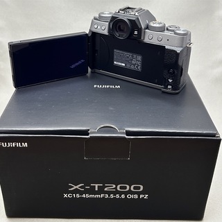 富士フイルム - フジフィルム XT-200 Dark Silver+XC15-45mmの通販 by ...