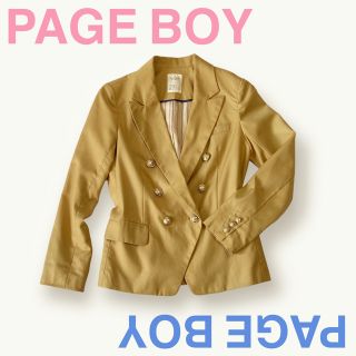 ページボーイ(PAGEBOY)のPAGE BOY ページボーイ ジャケット ストライプ 春服 春物 春 オフィス(テーラードジャケット)