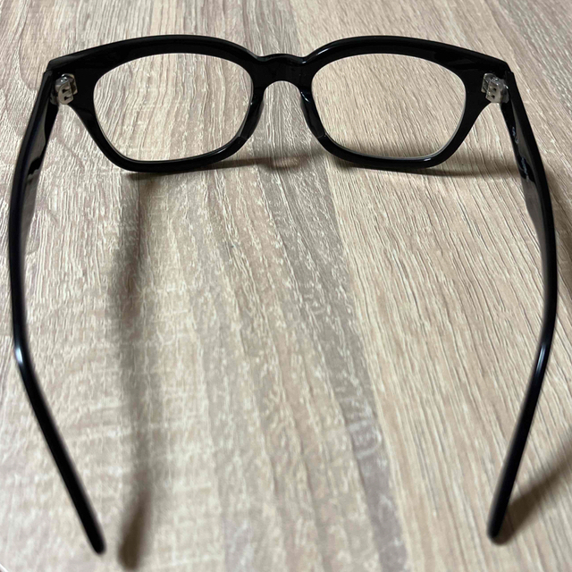 ブラック メガネ＆ケース メンズのファッション小物(サングラス/メガネ)の商品写真