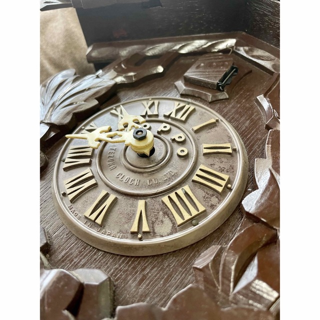 動作品 手塚時計 鳩時計 TEZUKA CLOCK ビンテージ 昭和レトロ - 掛時計