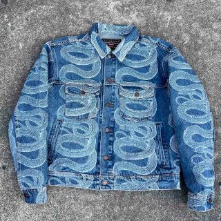 シュプリーム(Supreme)のSUPREME HYSTERIC GLAMOUR Snake Jacket(Gジャン/デニムジャケット)