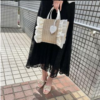 DIANA - 新品！未使用！♥️DIANA♥️フリルミニトートバッグ