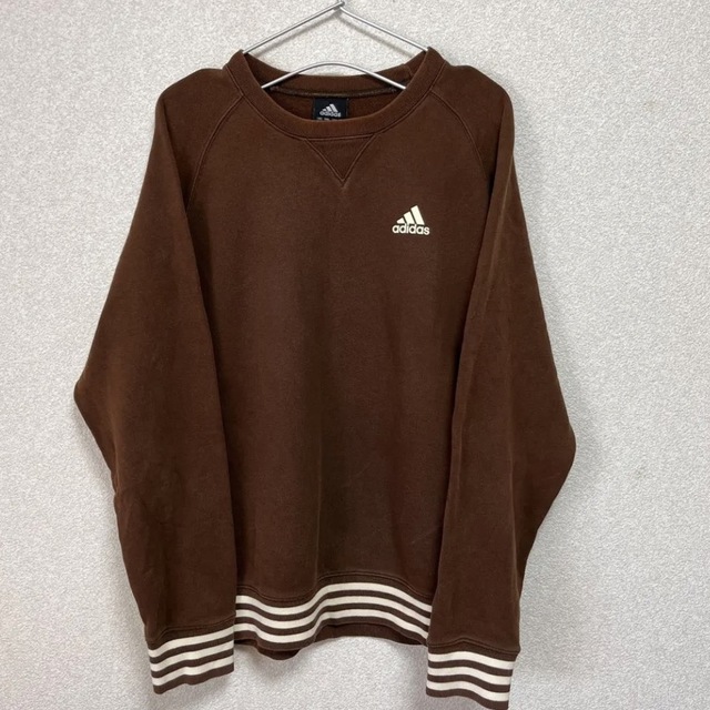 adidas(アディダス)の【古着】【used】adidas ワンポイント 90sトレーナー スウェット メンズのトップス(スウェット)の商品写真