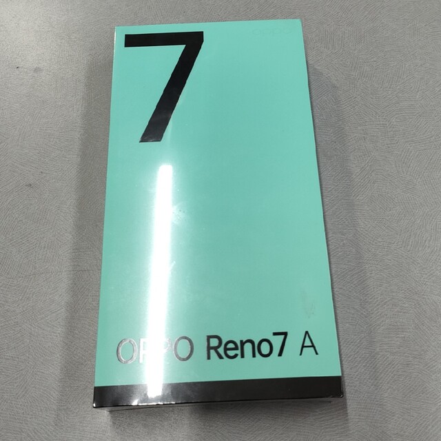 スマートフォン本体新品未開封 OPPO Reno7 A 128GB ドリームブルー