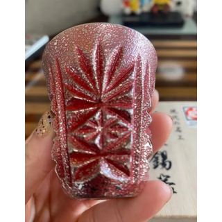 薩摩切子　錫(金属工芸)