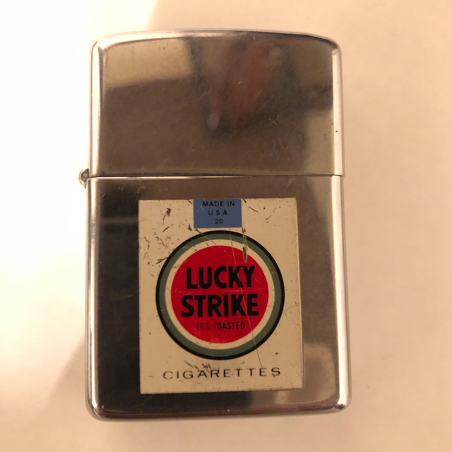 lucky strike zippo 1981