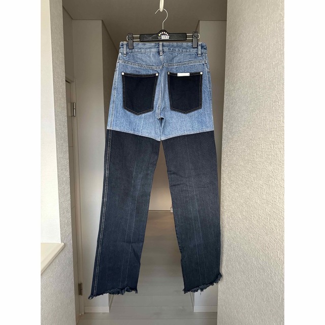 低反発 腰用 peter do 21ss combo ハイウエスト ストーレートジーンズ