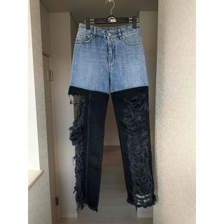 celine - peter do 21ss combo ハイウエスト ストーレートジーンズの