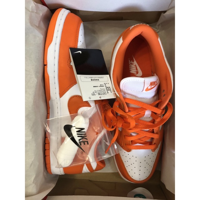 NIKE DUNK LOW SP ORANGE SYRACUSE シラキュース