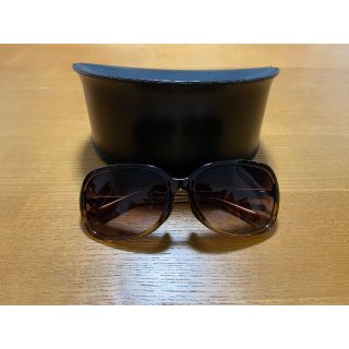 ジンズ(JINS)のJINS ジンズ　サングラス　眼鏡　メガネ　めがね　美品　ブラウン　茶(サングラス/メガネ)