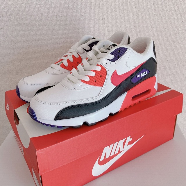 NIKE AIR MAX 90 LTR GS 24cm 833412 117-eastgate.mk