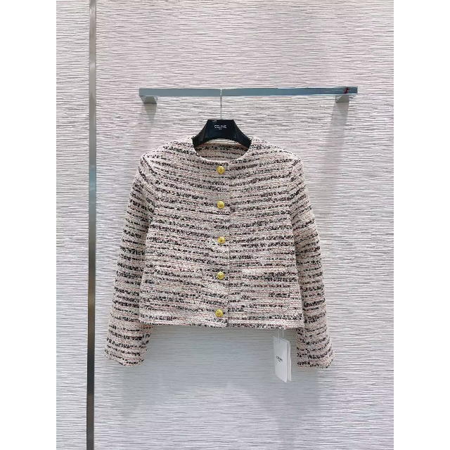 爆買い! celine - 可愛すぎる♡大人気のセリーヌのツイードジャケット