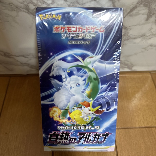 ポケモンカード　白熱のアルカナ　BOX シュリンク付き