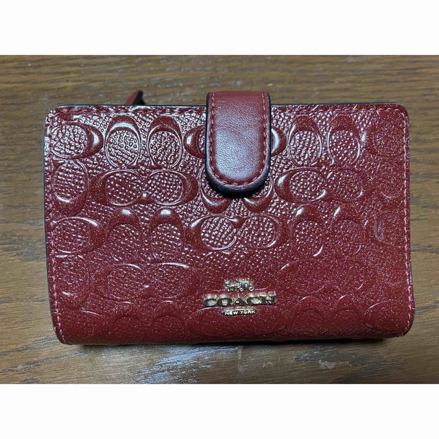 新品☆COACH 折財布 ビルフォールド ウォレット ホース アンド